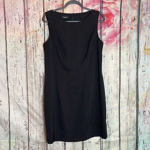JCPenny Black Mini Dress 12 - Picture 1 of 3